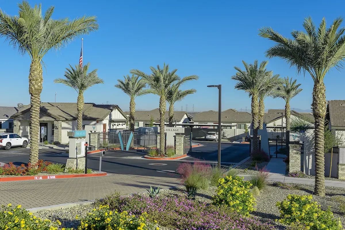 Building exterior at Village at Camelback Park.